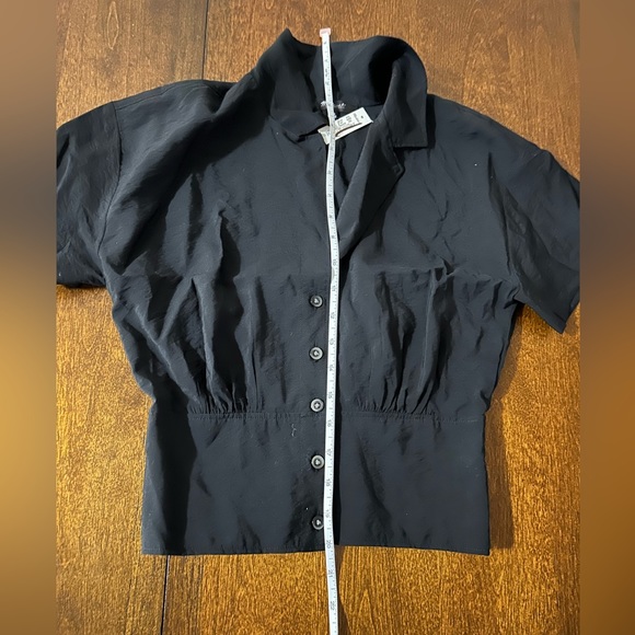 Madewell Drapey Button-Down Top NWT - Picture 5 of 6